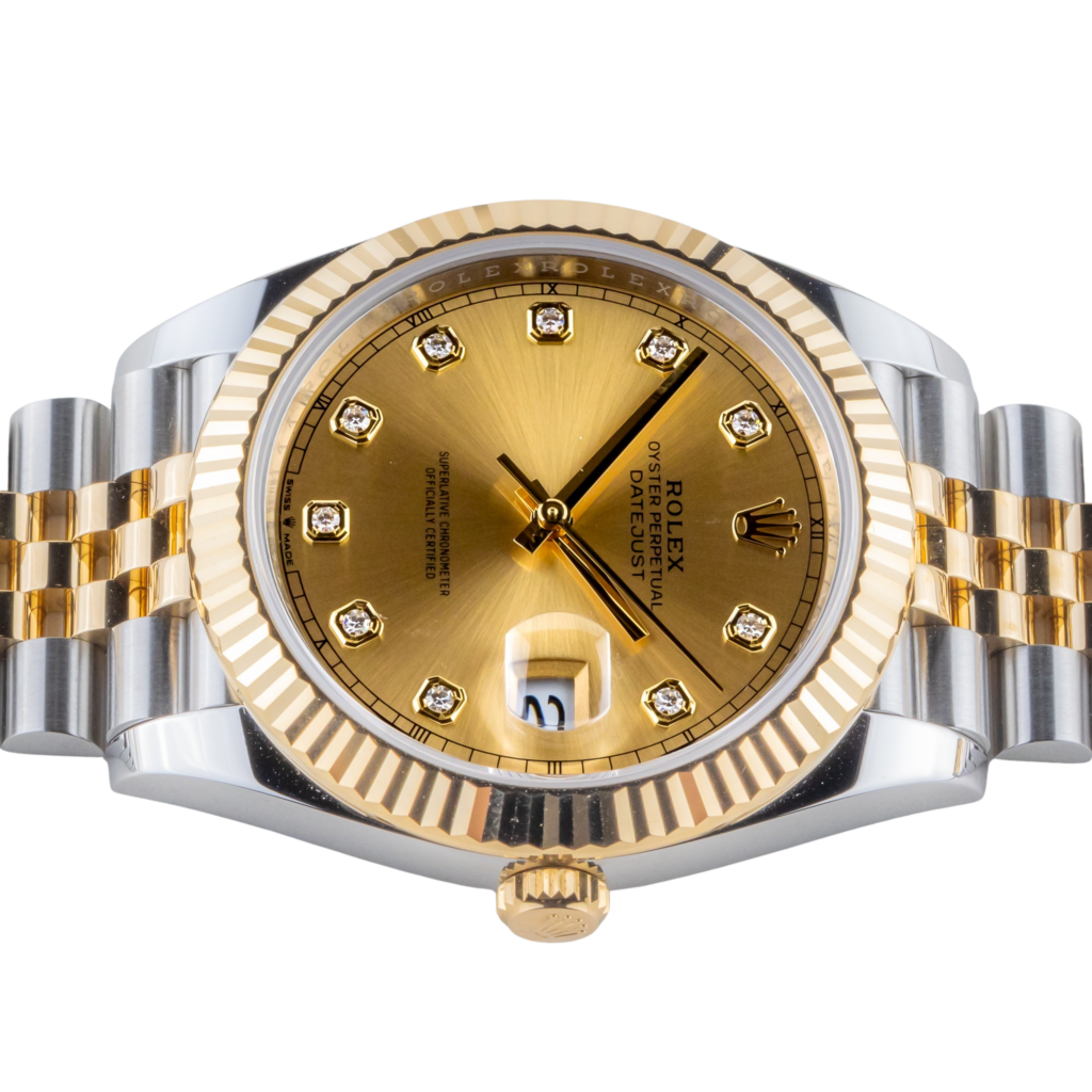 Rolex Datejust Champagne Diamond 126333 2024 (Full Set) 12 2E0B4321 1CG 3M