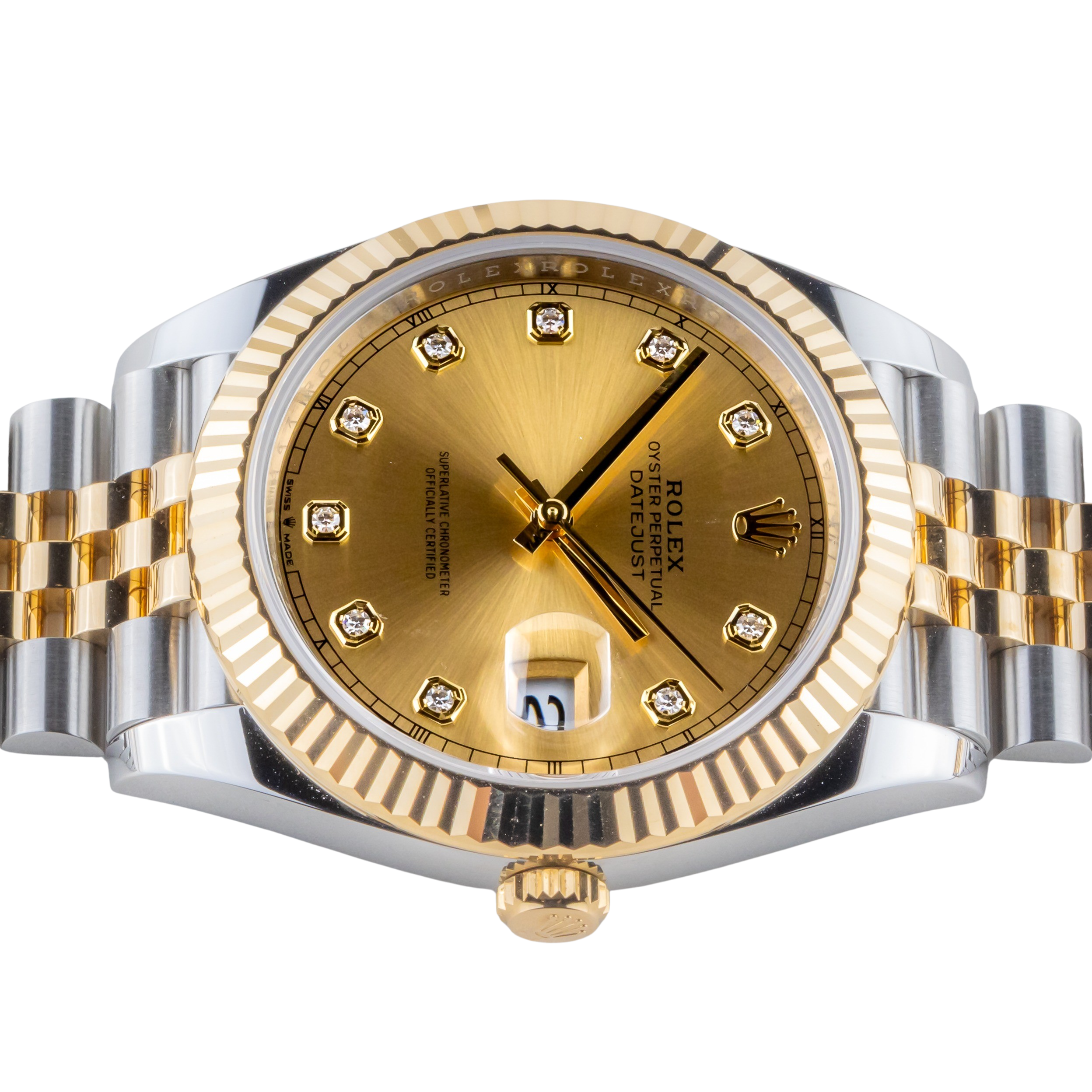 Rolex Datejust Champagne Diamond 126333 2024 (Full Set) 6 2E0B4321 1CG 3M