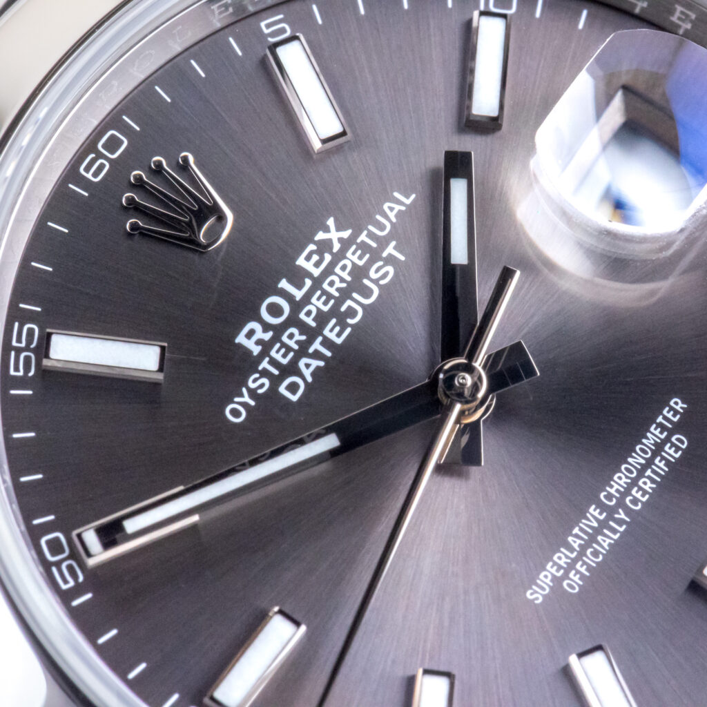 Alternative view of Rolex Datejust Rhodium 126300 2019  (Vollständiger Satz)
