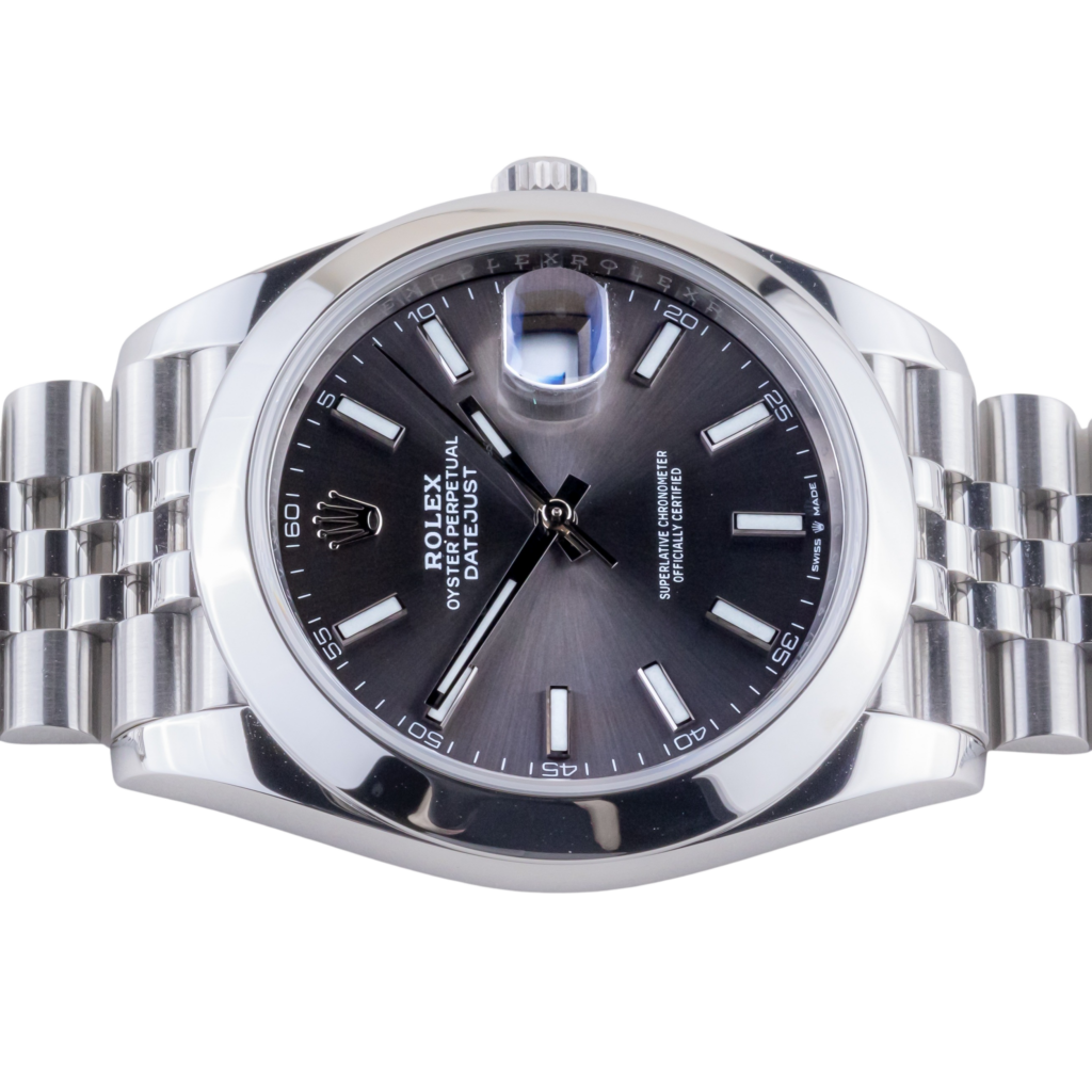 Rolex Datejust Rhodium 126300 2019 (Vollständiger Satz) 12 2E0B4363 1CG 3M Langedyk Vintage Watches