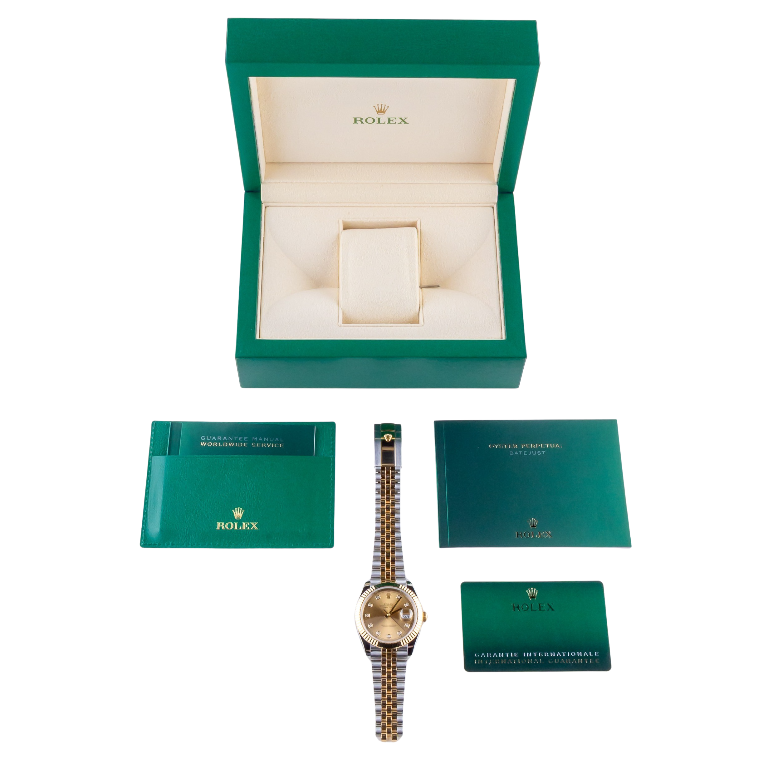 Rolex Datejust Champagne Diamond 126333 2024 (Full Set) 7 2E0B4399 1CG 3M