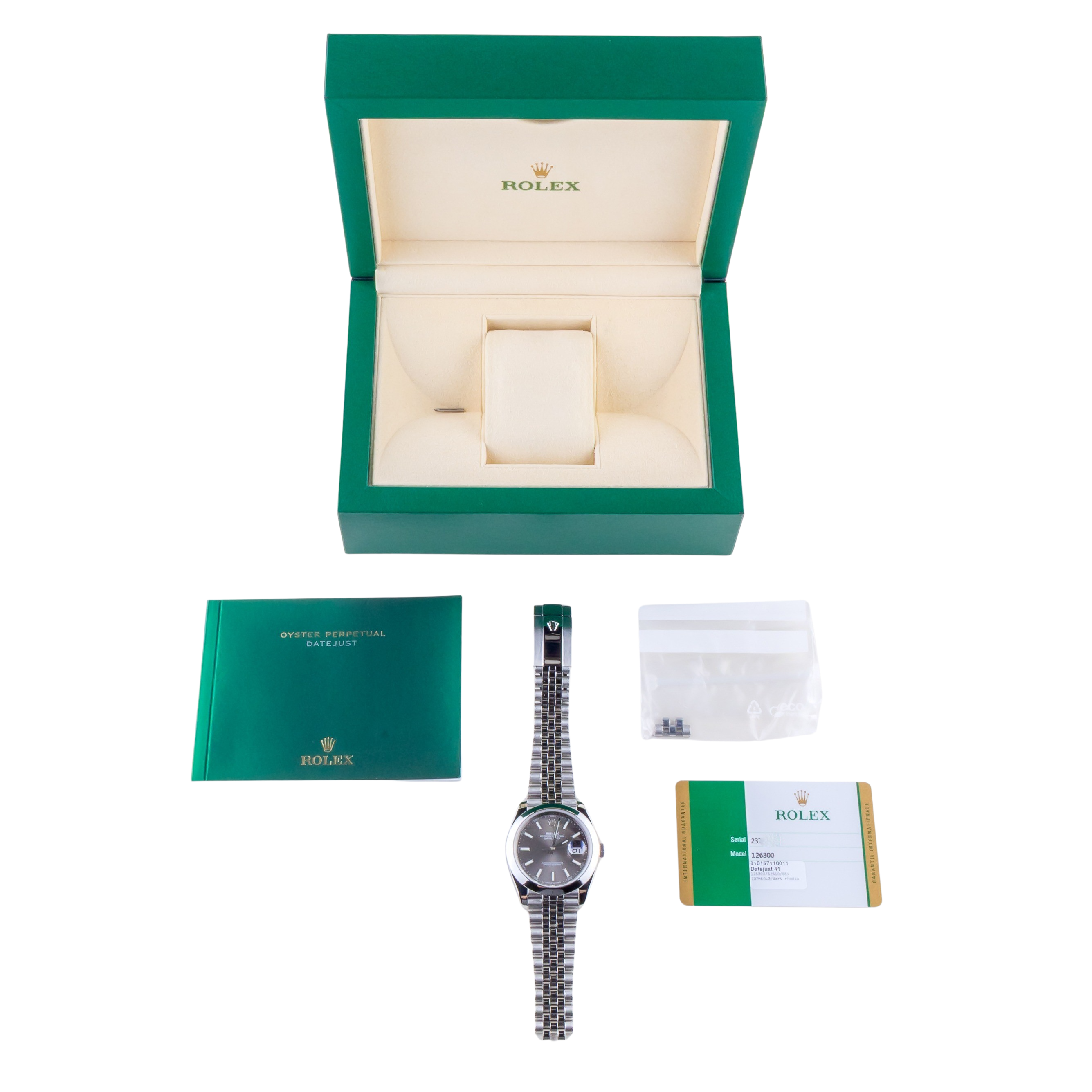 Rolex Datejust Rhodium 126300 2019 (Vollständiger Satz) 8 Rolex Datejust Rhodium 126300 2019 (Vollständiger Satz) – Bild 8