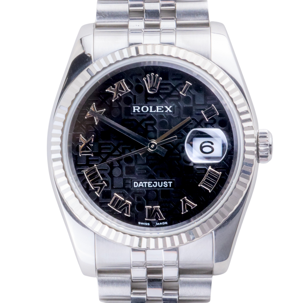 Alternative view of Rolex Oyster Perpetual Datejust MOP Diamond 116234 2006 (Volledige Set)